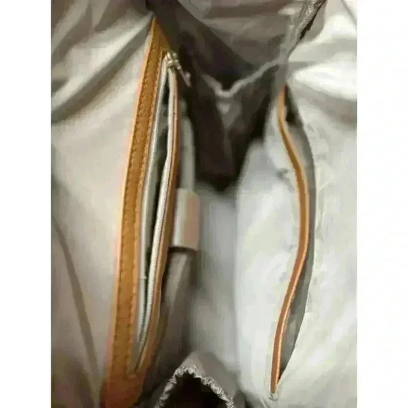 Park and Faith Cognac Pebble Faux Leather Finish Mini  Backpack - Picture 11 of 11